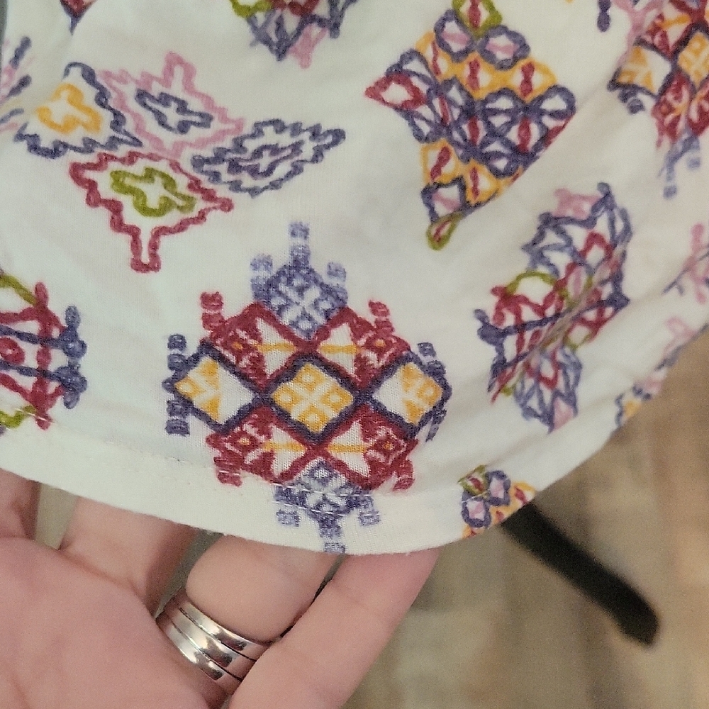 Womens One September Medium Patterned Sleeveless … - image 7